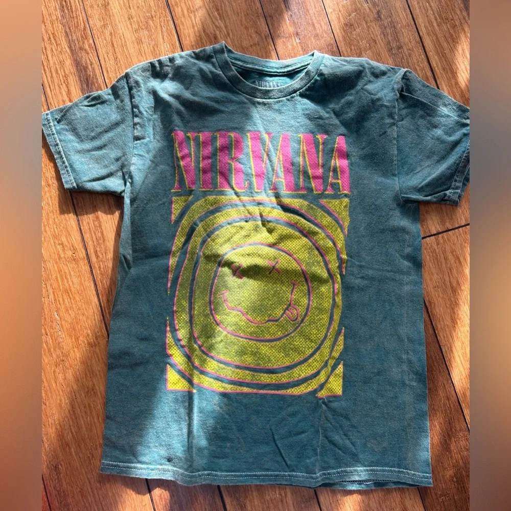 Nirvana band tee. Unisex med. NWOT - Picture 1 of 3